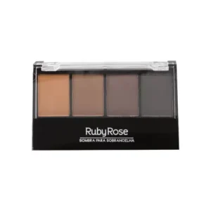Paleta de Sombra para Sobrancelhas Ruby Rose – Trio de Sombras