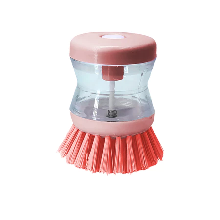 Detergente Lava Louça 2 em 1 Escova Dispenser Limpeza Cozinha – Sabão Esponja Multiuso