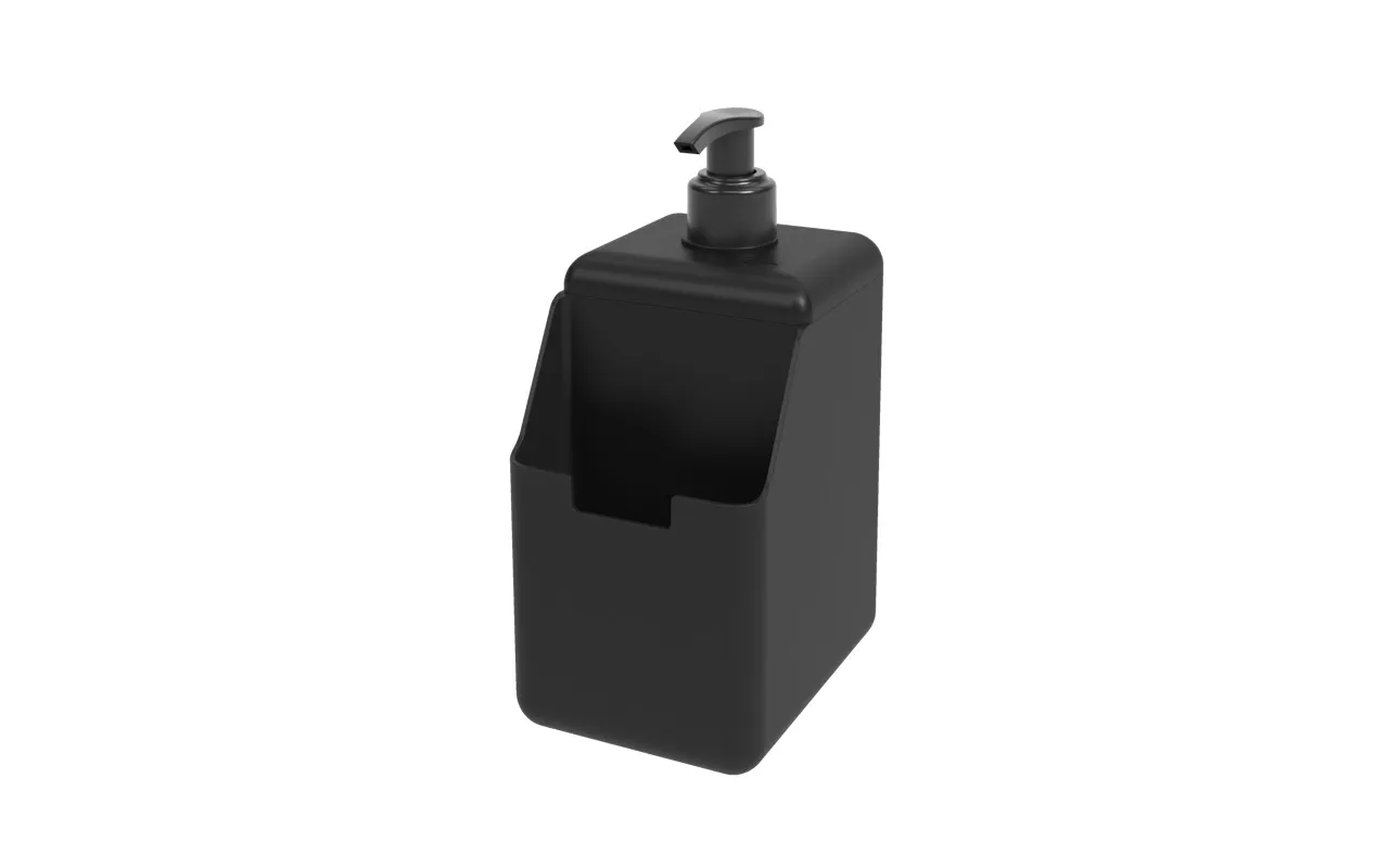 Dispenser Detergente e Porta Esponja Coza Single 500ml