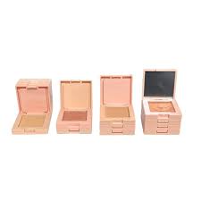 Mini Quarteto 4 em 1 Blush + Pó + Contorno + Iluminador – Lua a Neve